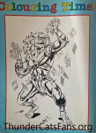 ThunderCats UK Star Comics Issue #95 Colouring Time page